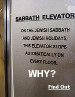 From sundown on Friday until the sun sets on Saturday, many observant Jews refrain from certain activities, including pushing elevator buttons.